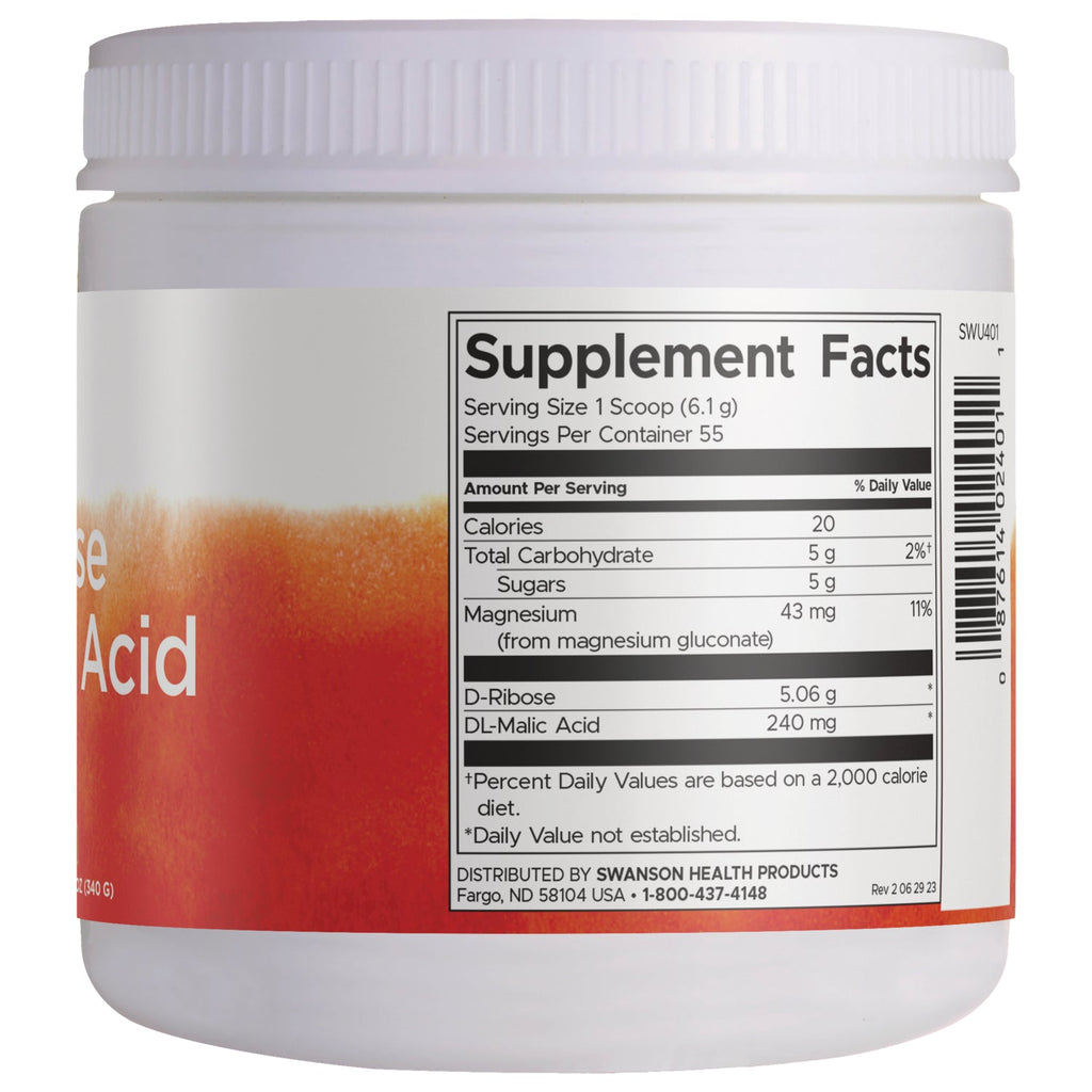 D-Ribose with Malic Acid Powder