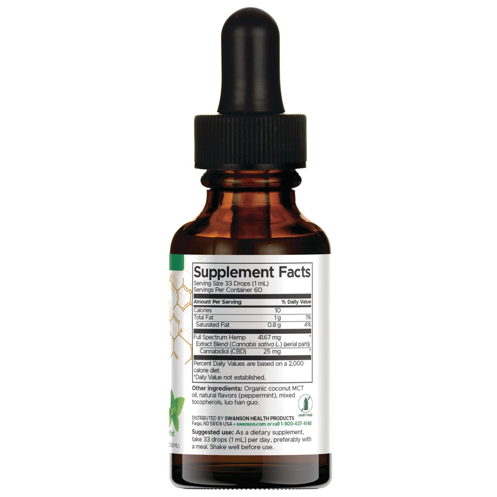 Extra Strength CBD Full Spectrum - Mint