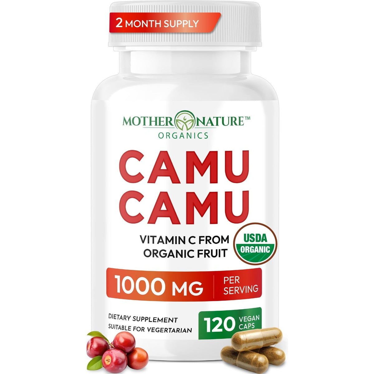 Organic Camu Camu Powder: Whole-Food Vitamin C