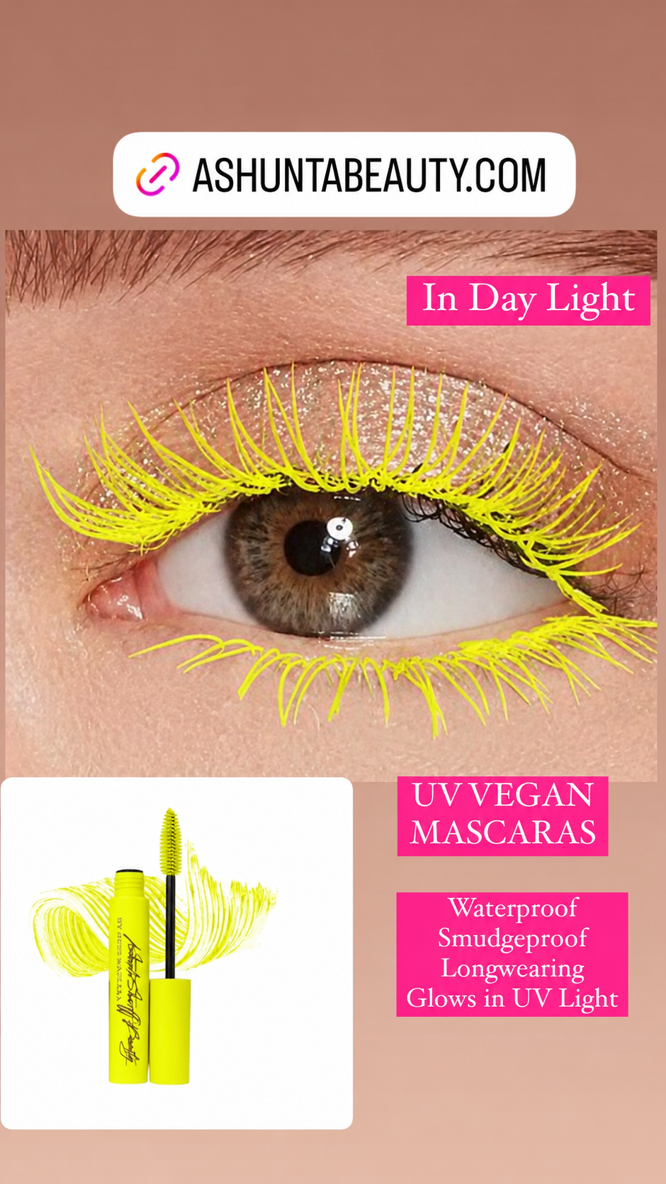 Ashunta Sheriff Beauty UV Vegan Mascara