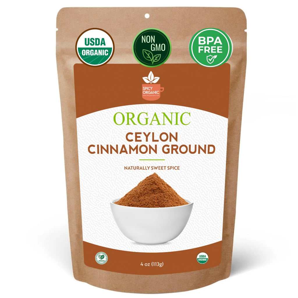 Organic Ceylon Cinnamon Powder – True Cinnamon, Sri Lanka