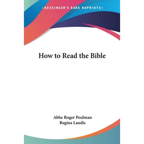How to Read the Bible