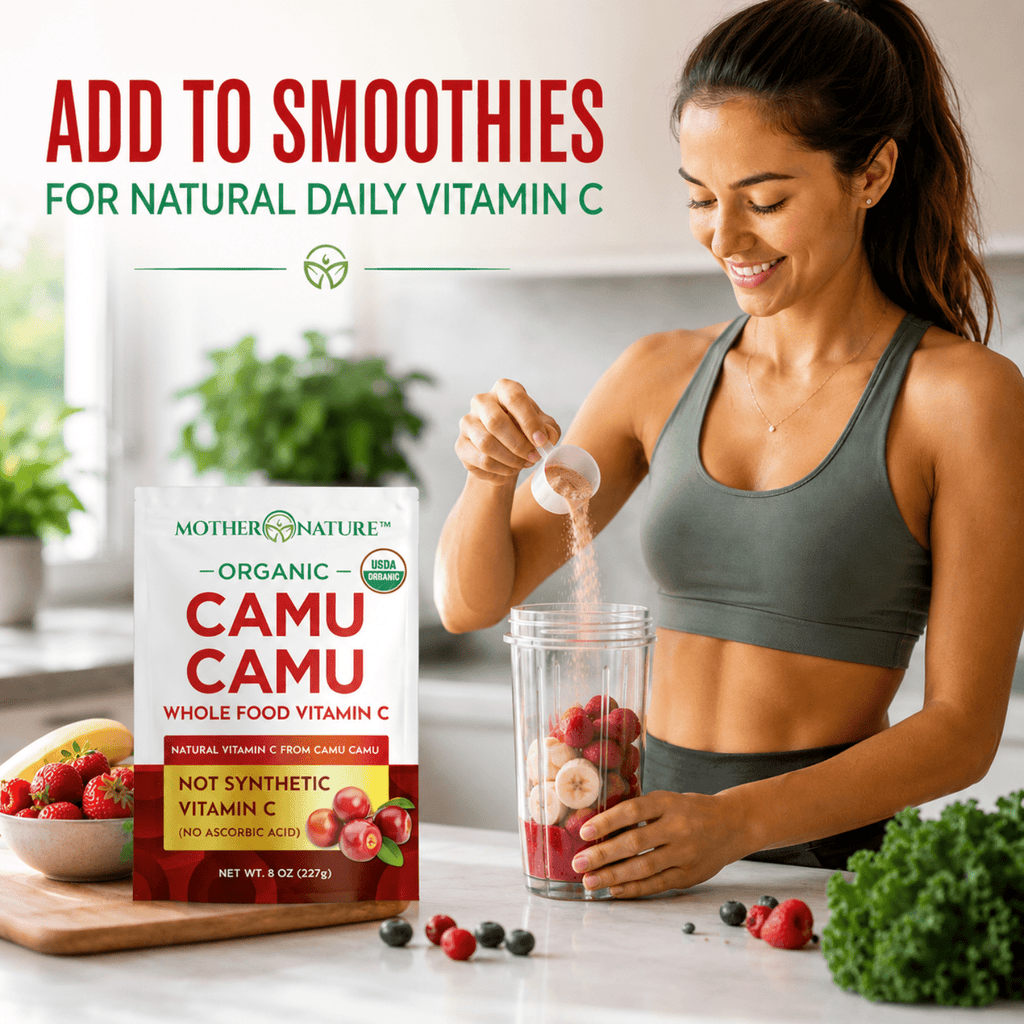 Organic Camu Camu Powder: Whole-Food Vitamin C