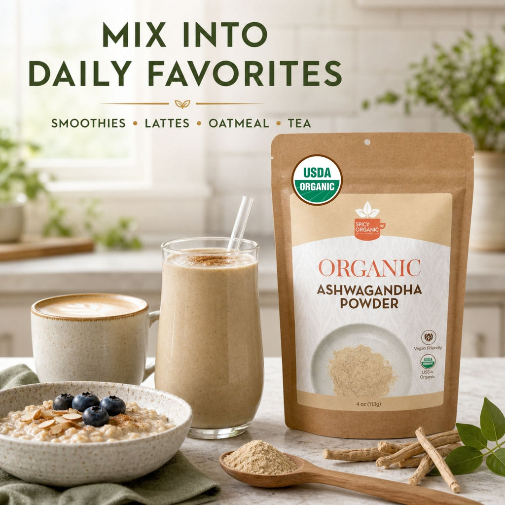 Organic Ashwagandha Root Powder – Withania somnifera