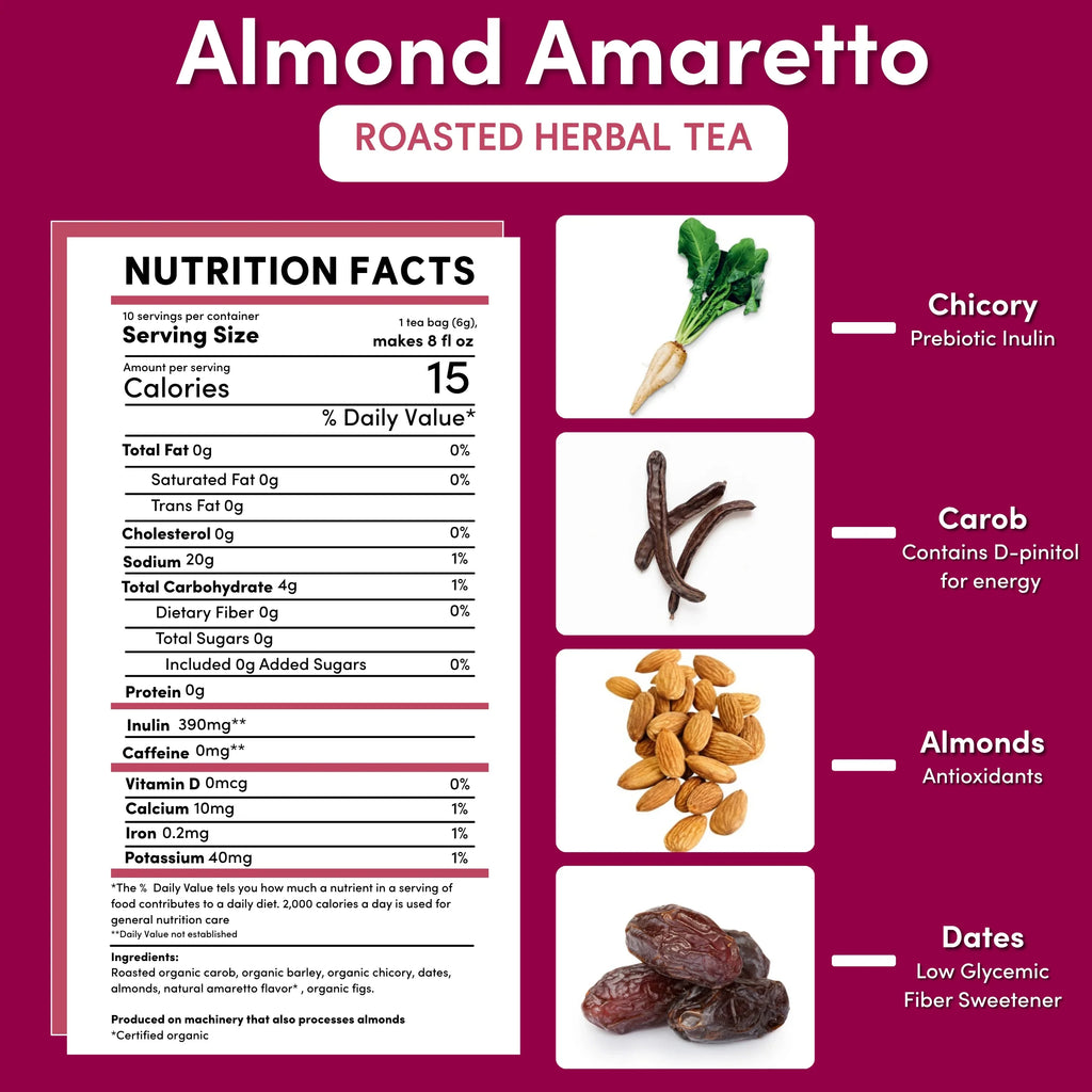 Almond Amaretto Roasted Herbal Tea