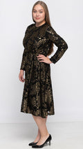 Cinched Waist Dress