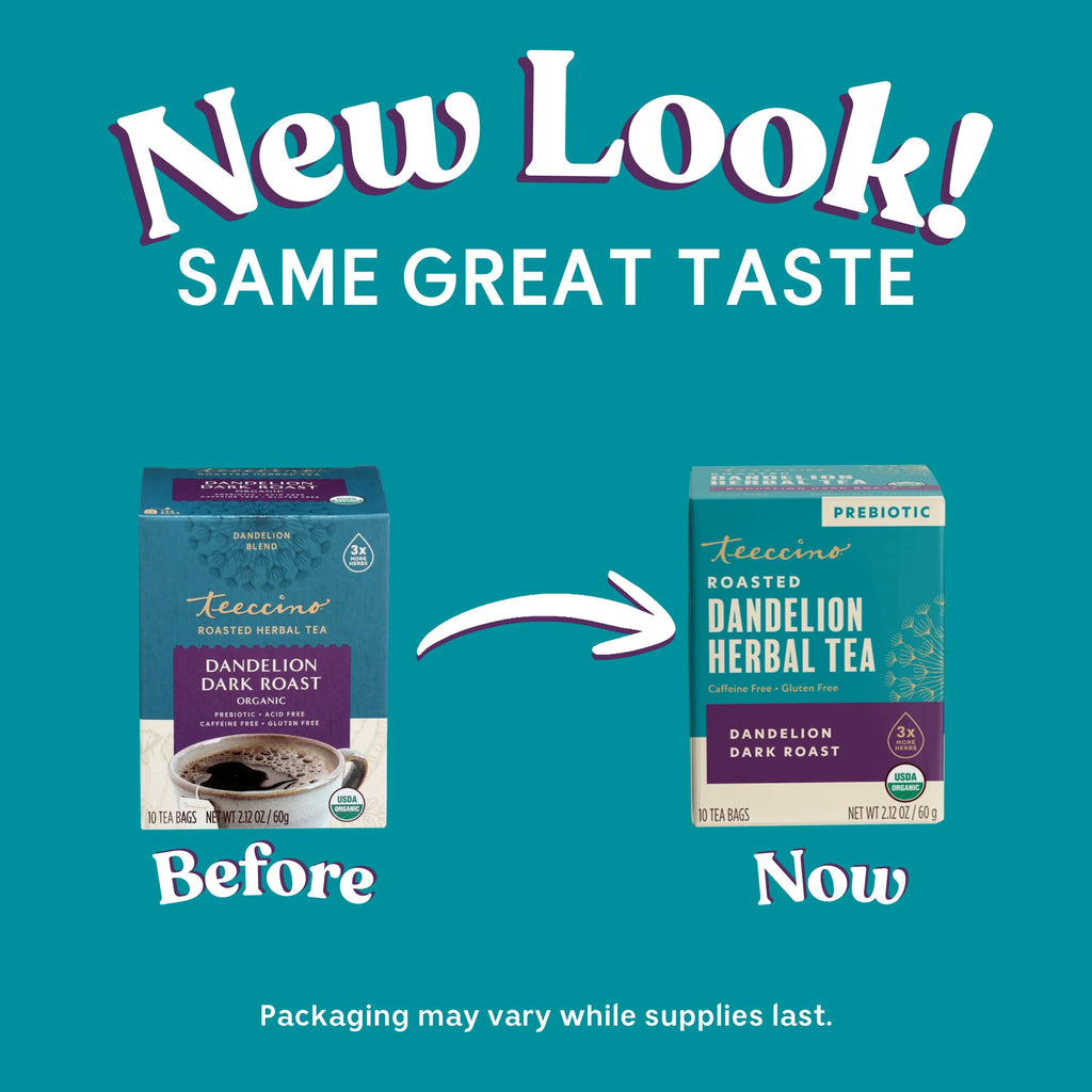 Dandelion Dark Roast Roasted Herbal Tea