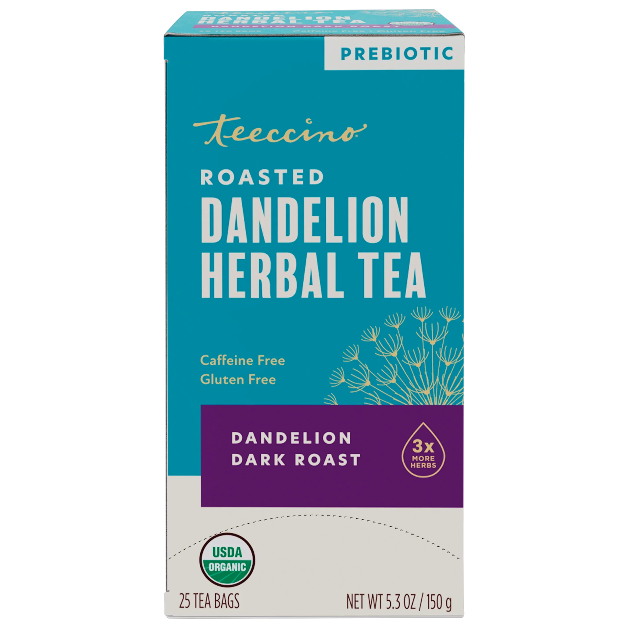 Dandelion Dark Roast Roasted Herbal Tea