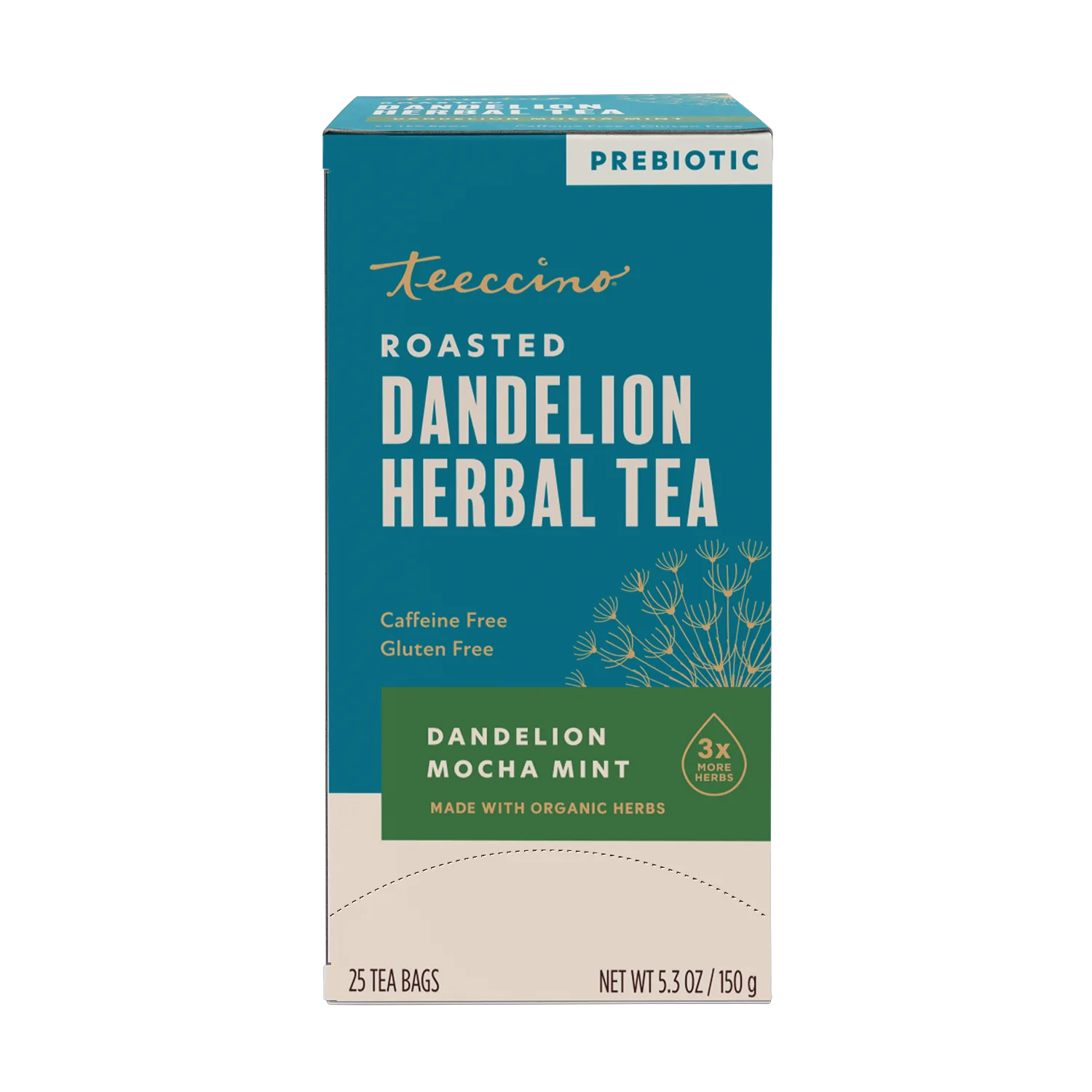 Dandelion Mocha Mint Roasted Herbal Tea