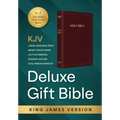 KJV Holy Bible: Deluxe Gift Bible - Burgundy Bonded Leather: King James Version Bible