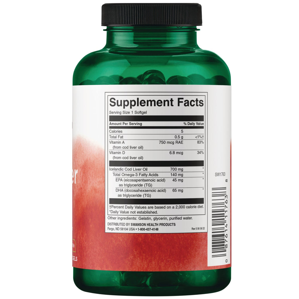 Cod Liver Oil - Double Strength