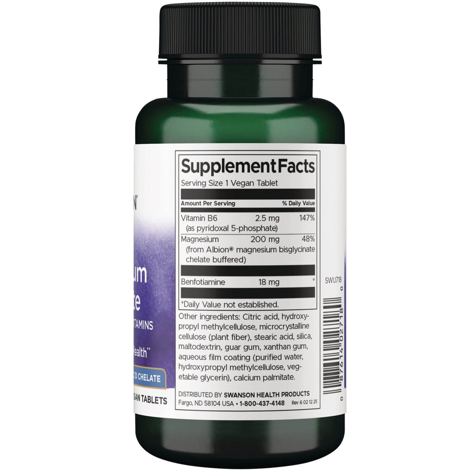 Albion Magnesium Glycinate with Activated B Vitamins