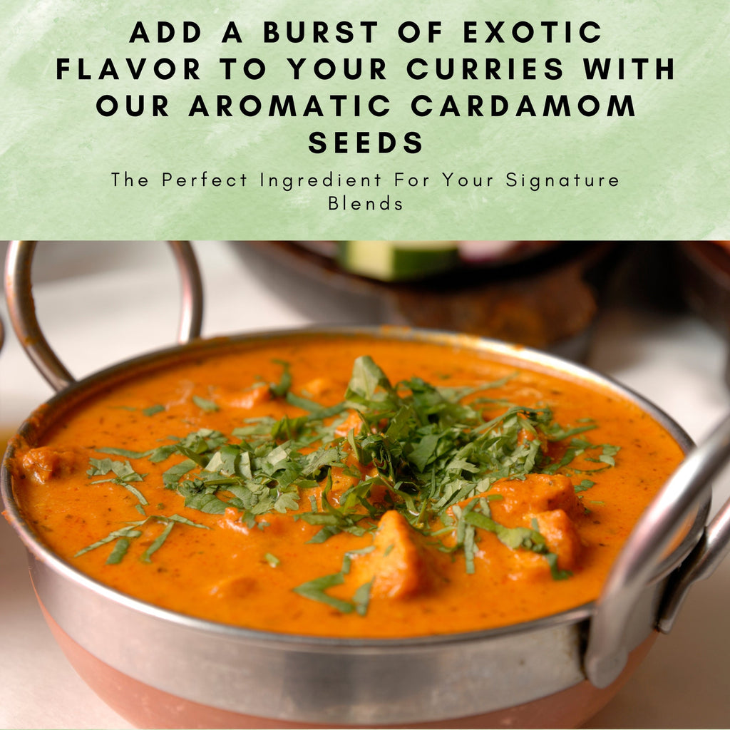 Organic Cardamom Seeds — USDA Certified | Chai, Coffee & Indian Desserts