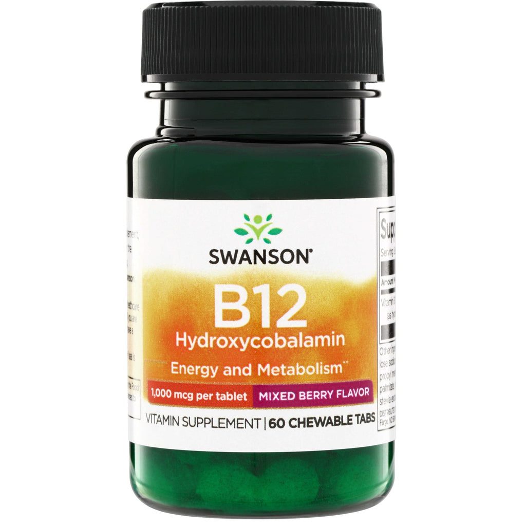 Vitamin B12 Hydroxycobalamin - Mixed Berry Flavor