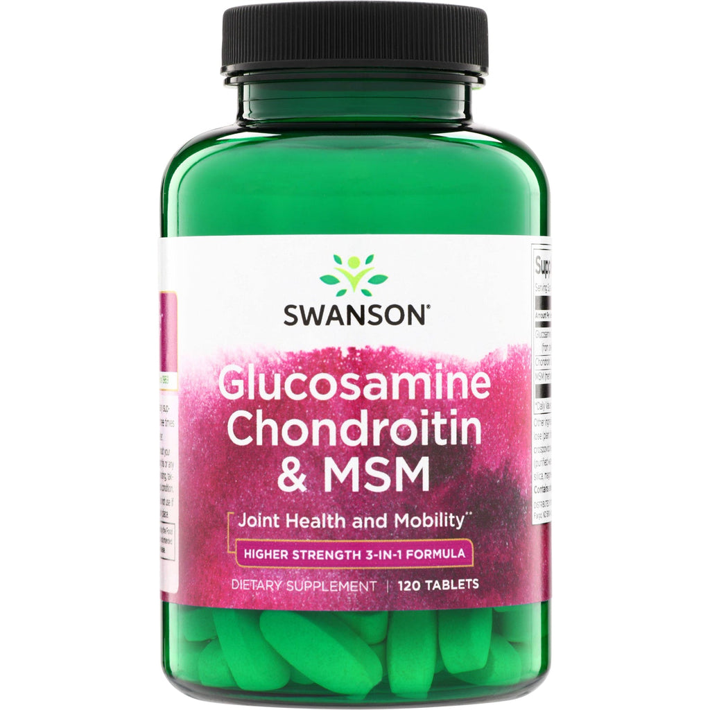 Glucosamine, Chondroitin & MSM - Higher Strength