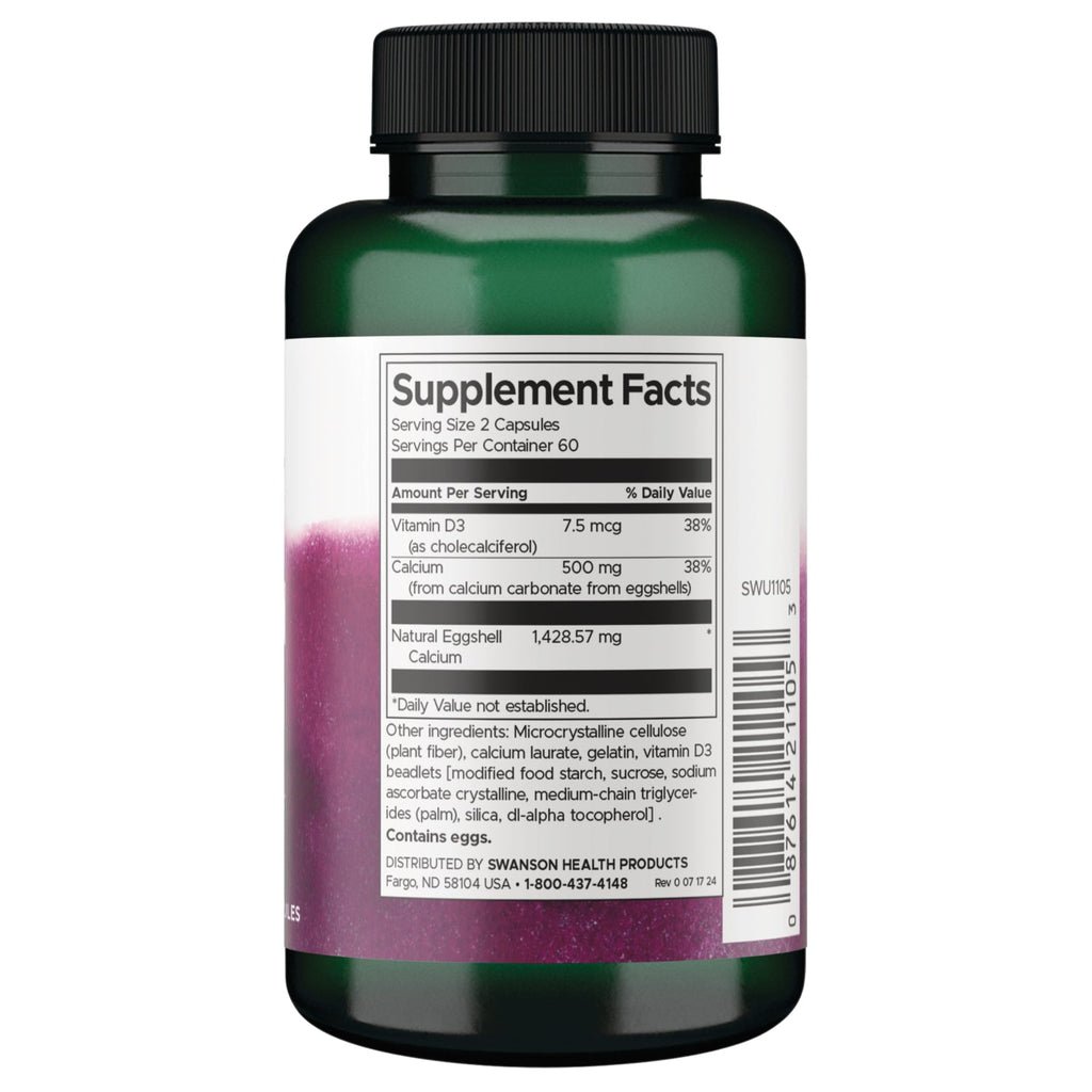 Eggshell Calcium with Vitamin D3