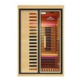Peak Saunas Everest 2-Person Full Spectrum Infrared Sauna with XL Medical-Grade Red Light Therapy & Smart WiFi App Control
