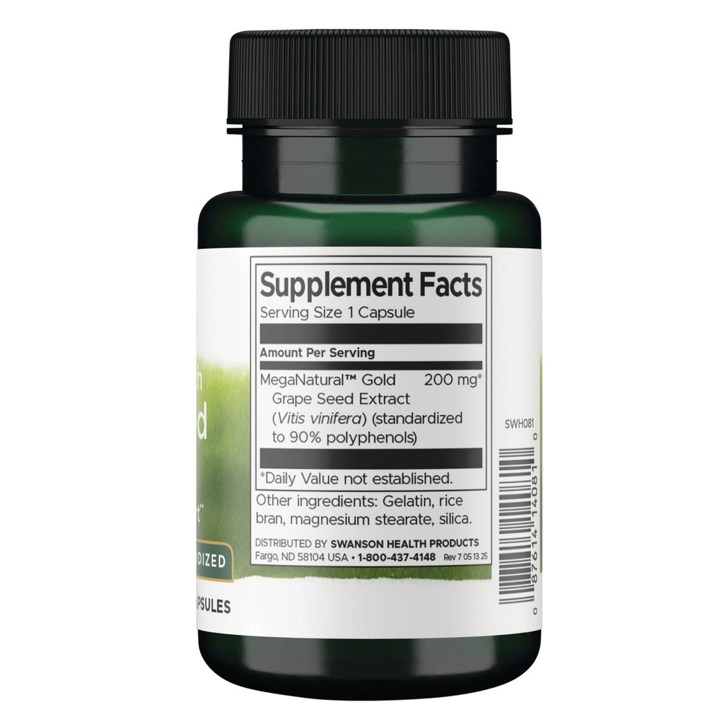 Higher Strength Grape Seed Extract - Standardized - 2 Pack