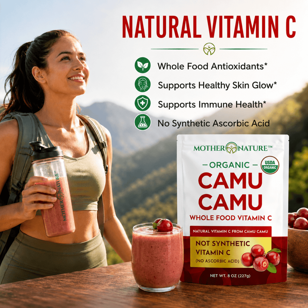 Organic Camu Camu Powder: Whole-Food Vitamin C