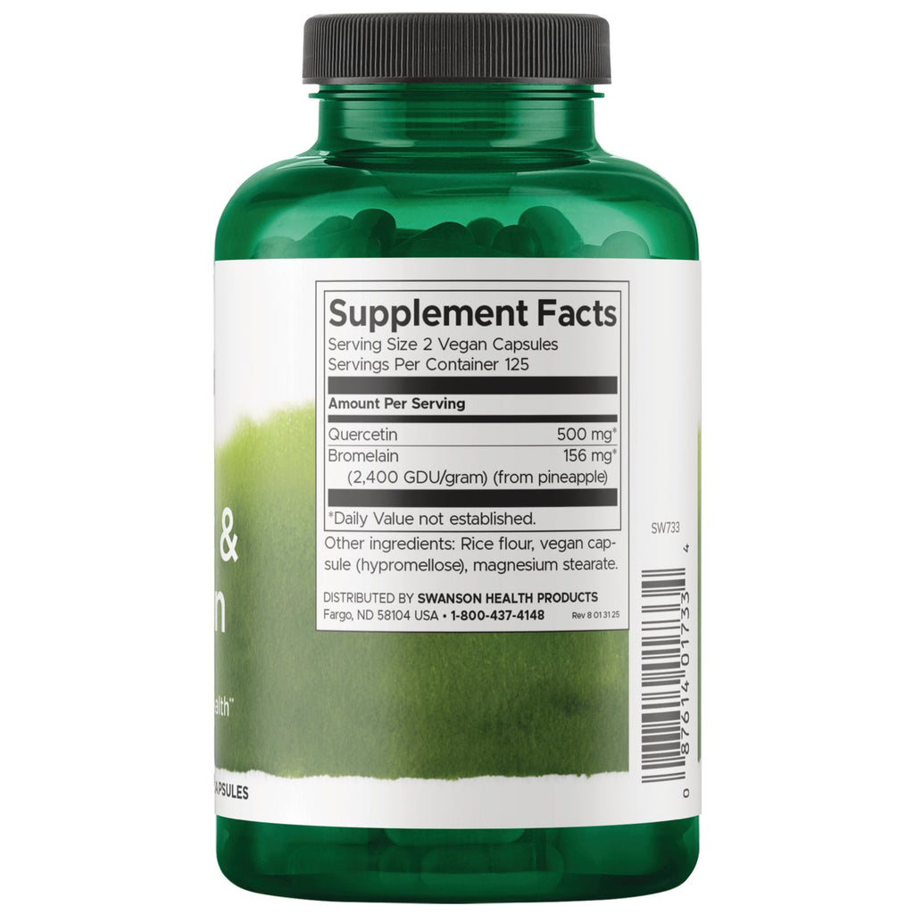 Quercetin & Bromelain - Advanced Formula