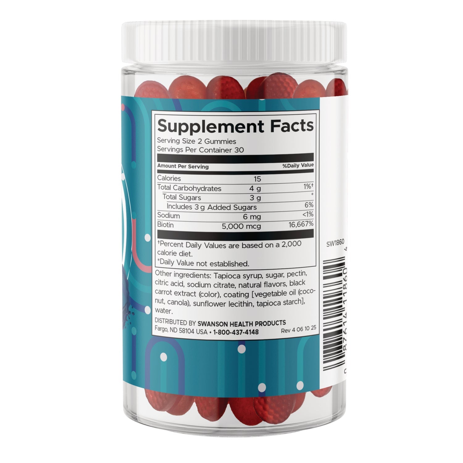 Biotin Gummies - Blueberry