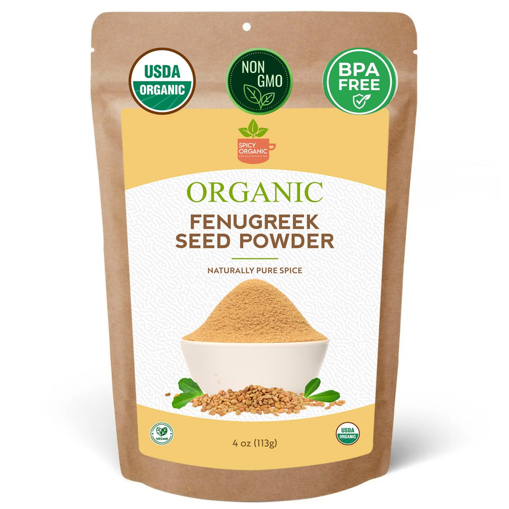Organic Fenugreek Powder – Ground Methi for Curries & Tea