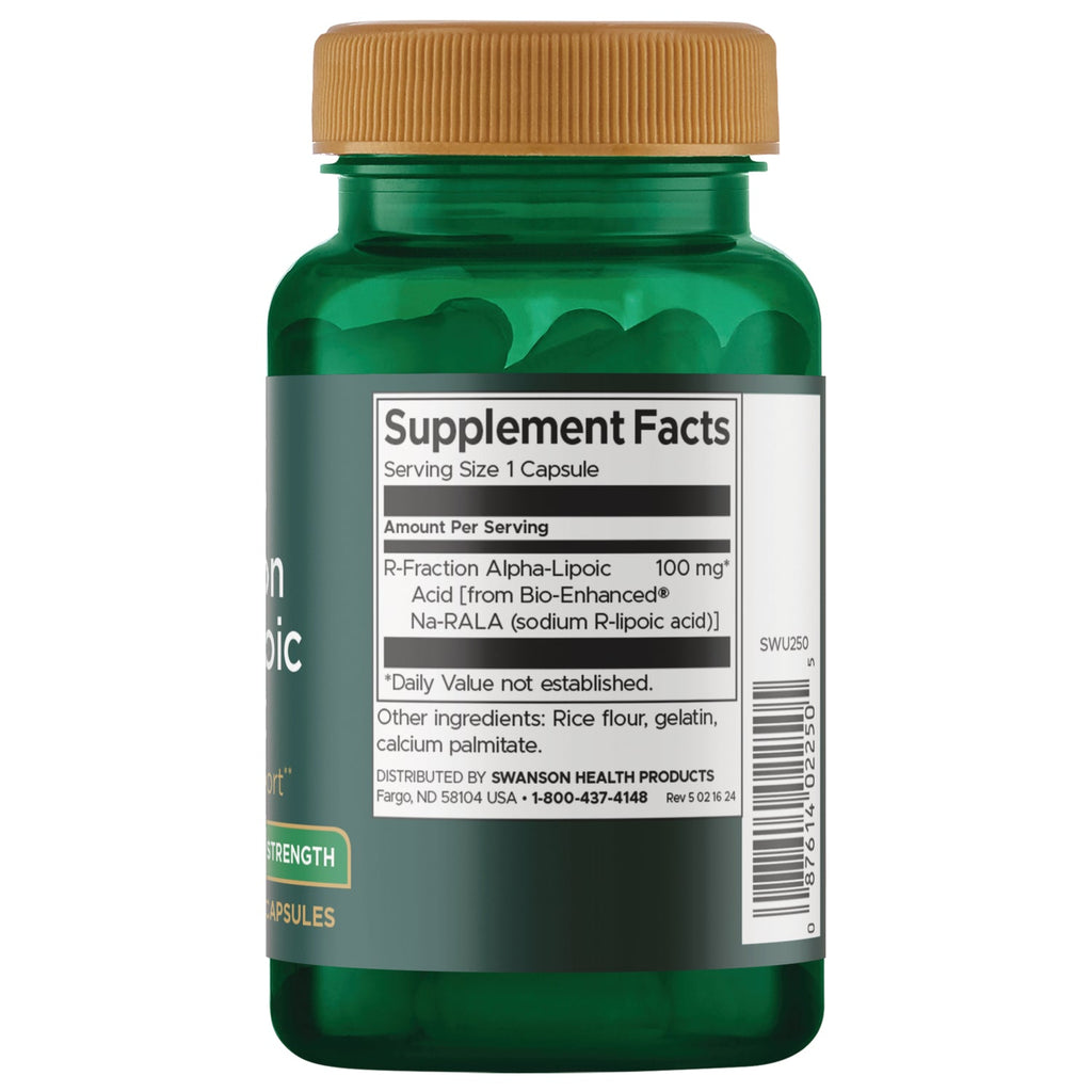 R-Fraction Alpha Lipoic Acid - Double Strength