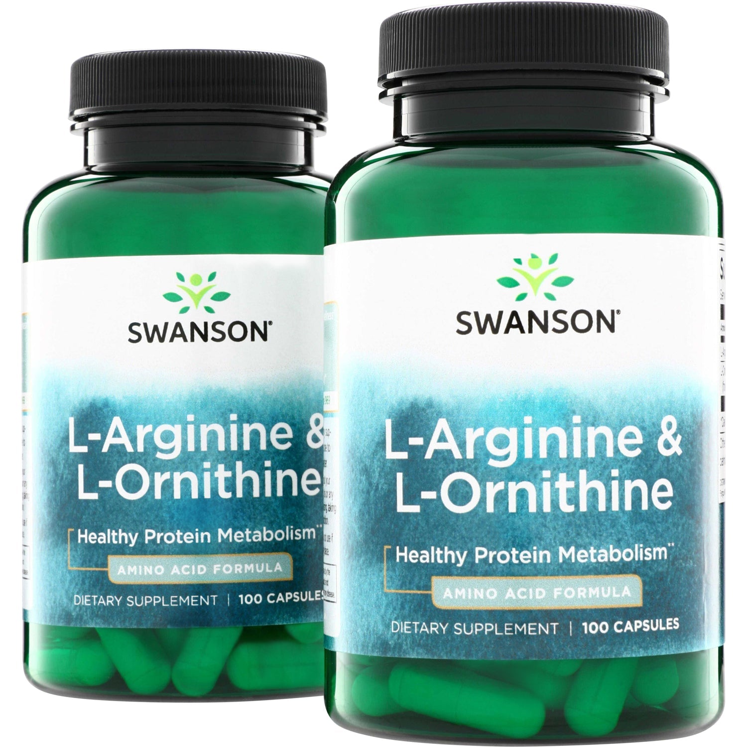 L-Arginine & L-Ornithine - 2 Pack