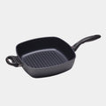 HD Nonstick 11" x 11" Deep Square Grill Pan | Made in Switzerland