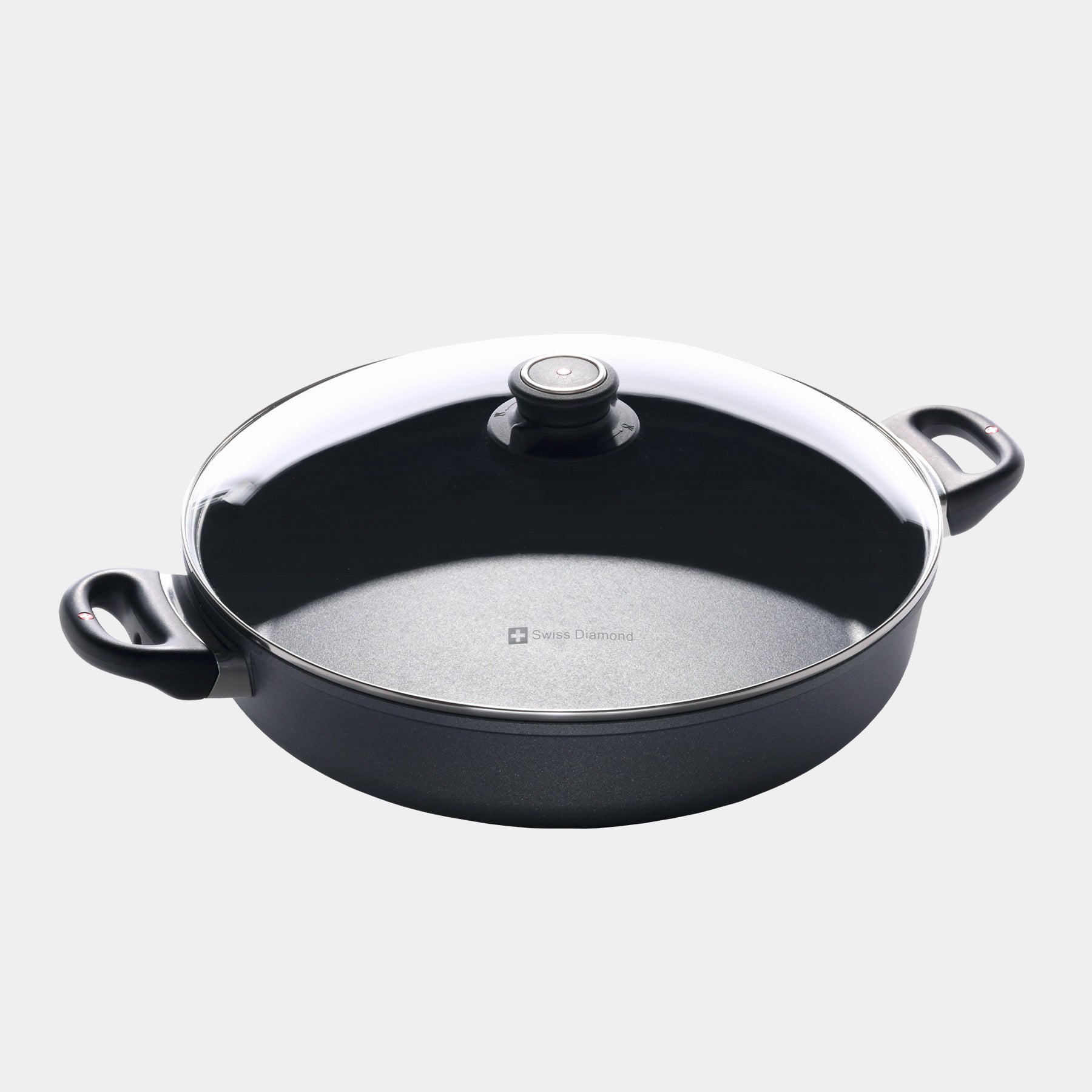 HD Nonstick Sauteuse with Glass Lid | Made in Switzerland