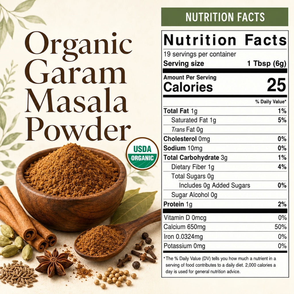 Organic Garam Masala – For Curries, Biryani & Butter Chicken