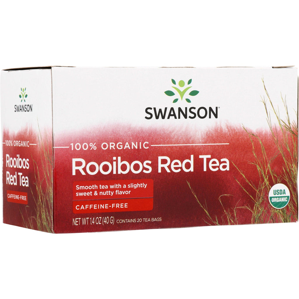 100% Organic Rooibos Red Tea - Caffeine Free