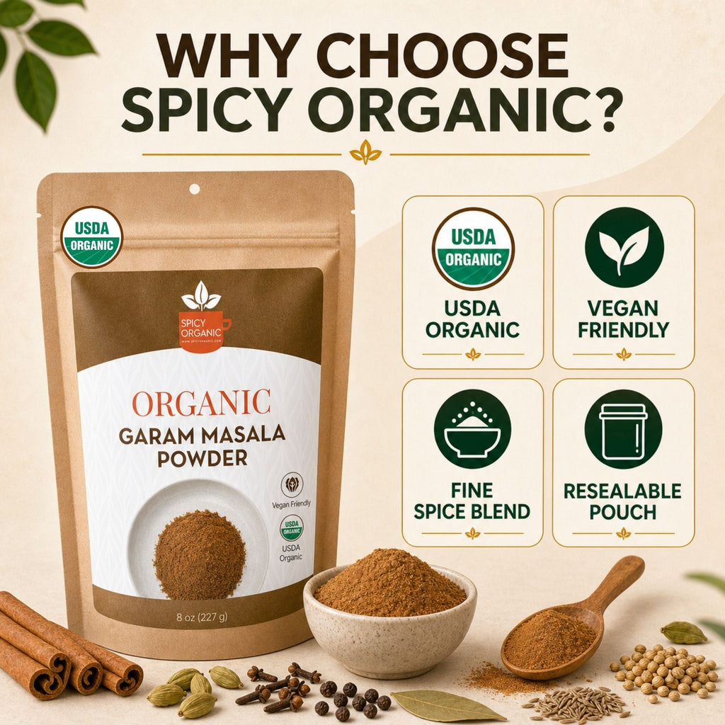 Organic Garam Masala – For Curries, Biryani & Butter Chicken