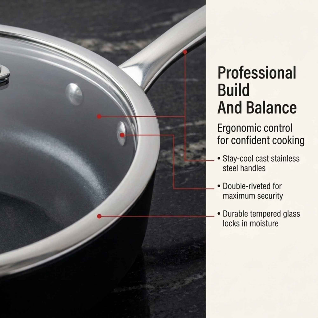 Ceramic Nonstick Cookware Set, 12-Piece