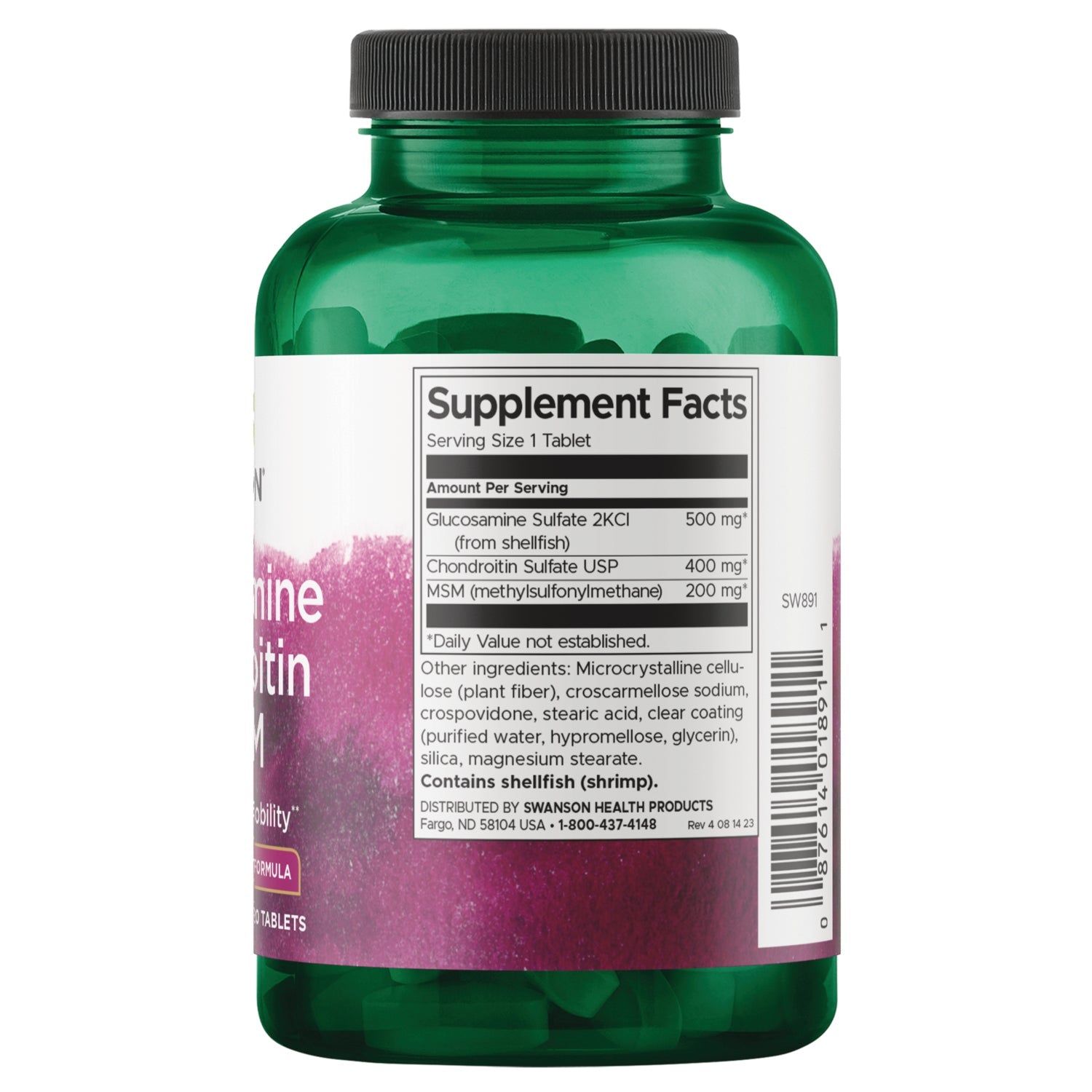 Glucosamine, Chondroitin & MSM - Higher Strength