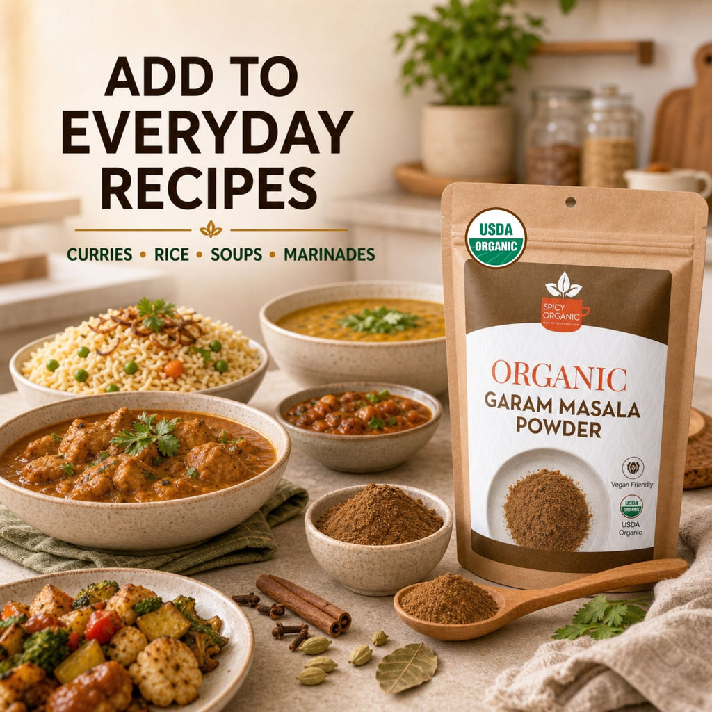Organic Garam Masala – For Curries, Biryani & Butter Chicken