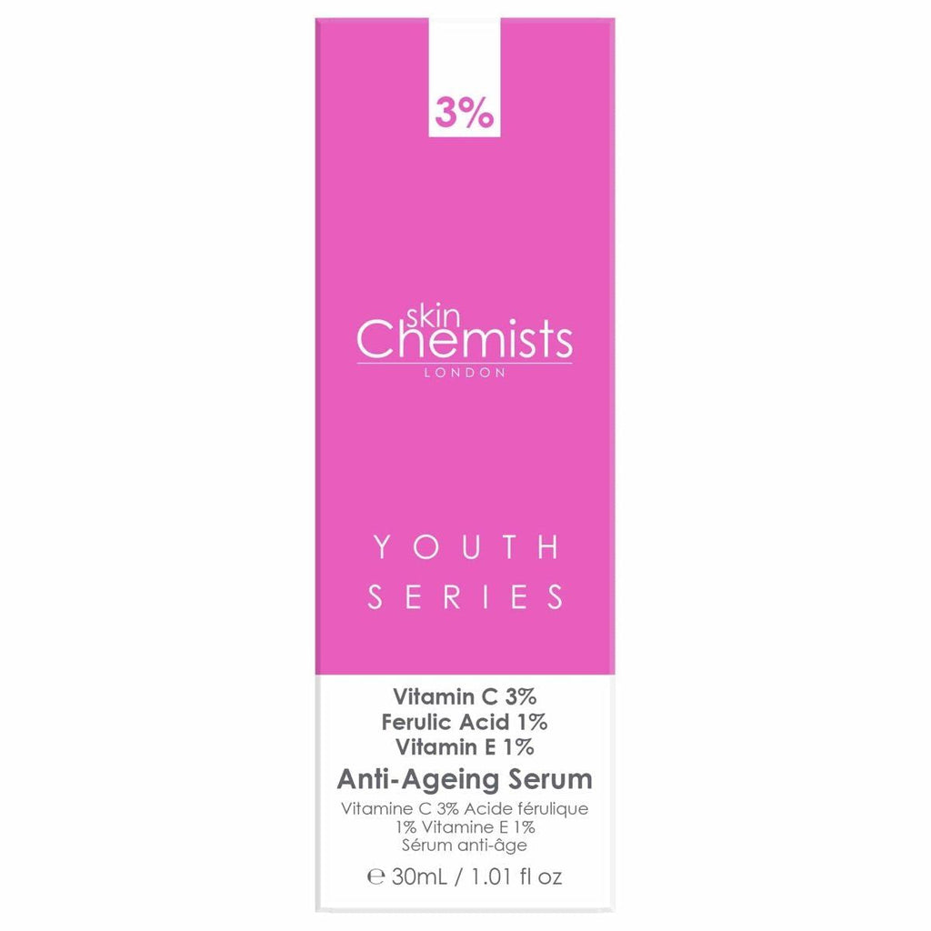 Anti-Ageing Serum Vitamin C 3%, Ferulic Acid 1%, Vitamin E 1% 30ml