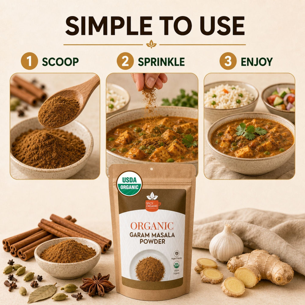 Organic Garam Masala – For Curries, Biryani & Butter Chicken