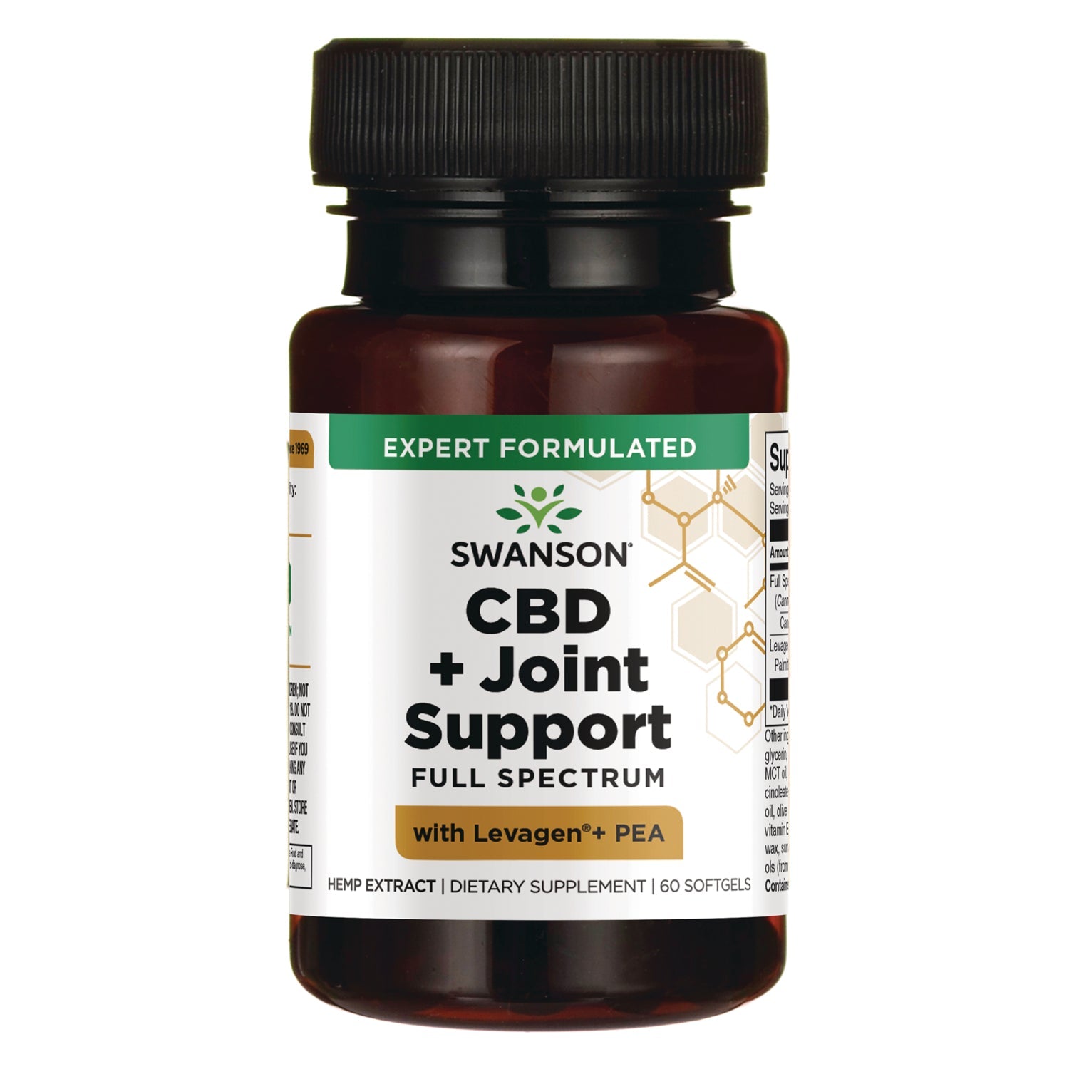 CBD + Joint Support Full Spectrum with Levagen+ PEA