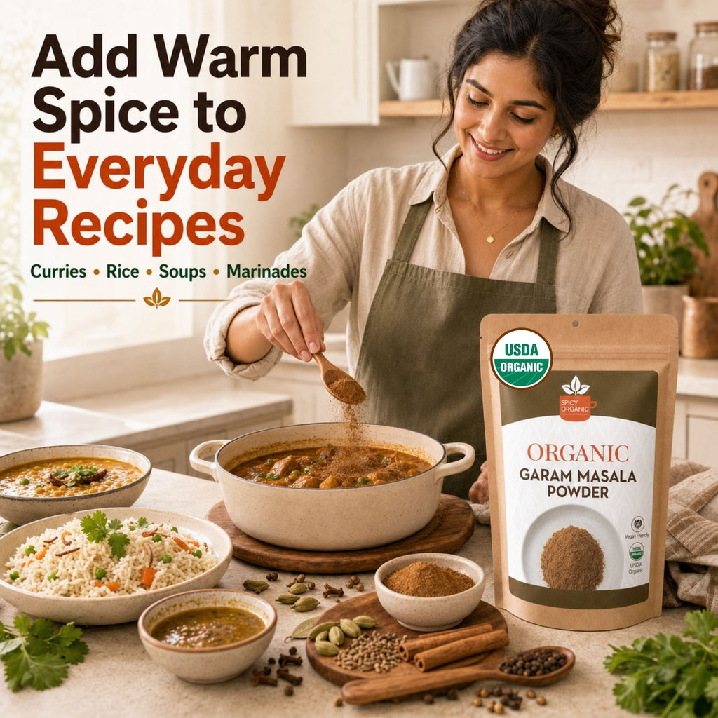 Organic Garam Masala – For Curries, Biryani & Butter Chicken