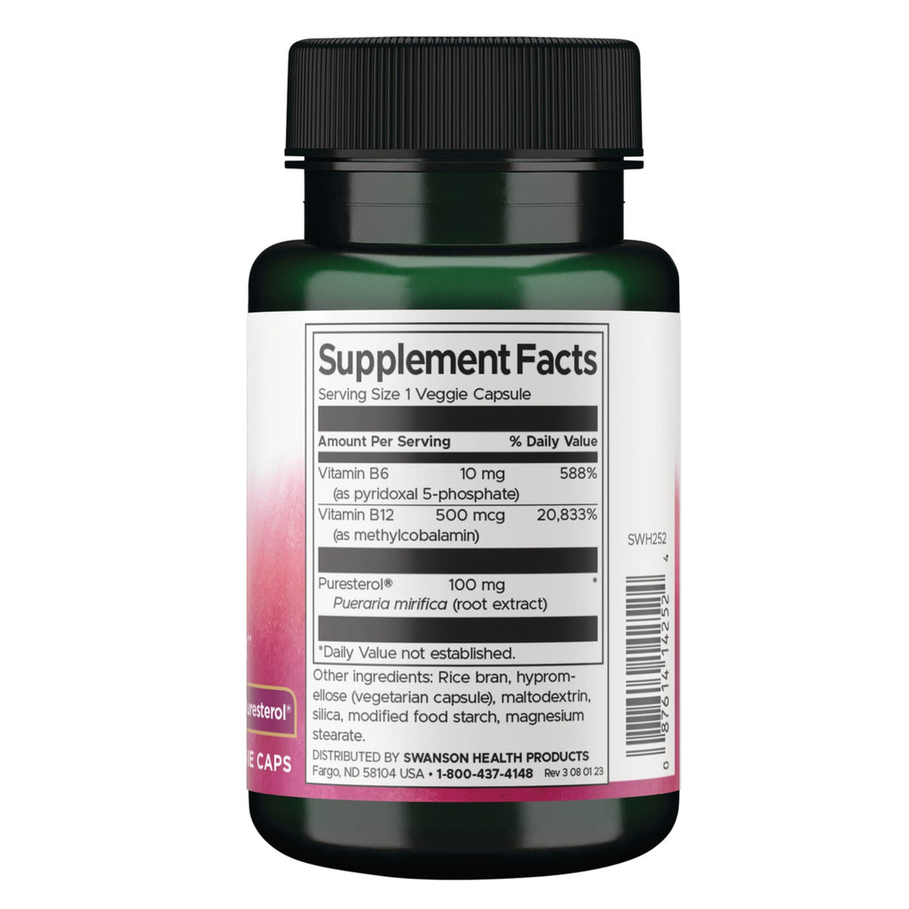 Pueraria Mirifica with B6 & B12 - Featuring Puresterol