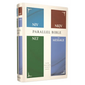 Niv, Nkjv, Nlt, the Message, (Contemporary Comparative) Parallel Bible, Hardcover