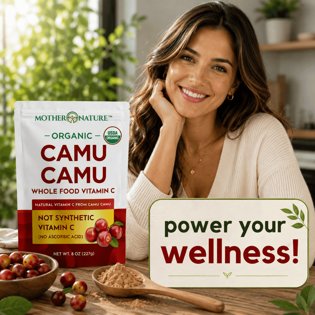 Organic Camu Camu Powder: Whole-Food Vitamin C