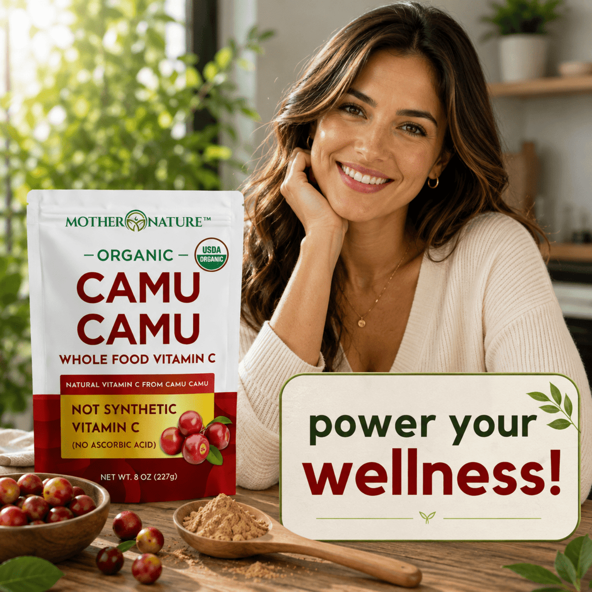 Organic Camu Camu Powder: Whole-Food Vitamin C