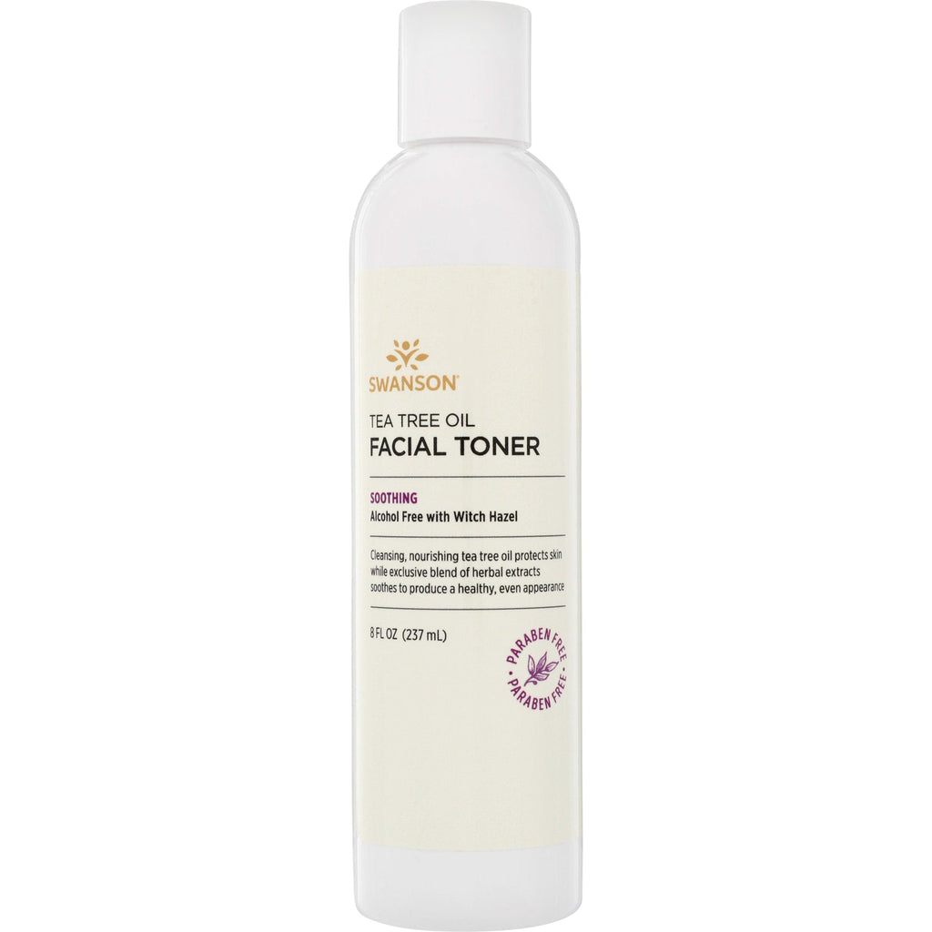 Tea Tree Oil Facial Toner - Alcohol Free with Witch Hazel
