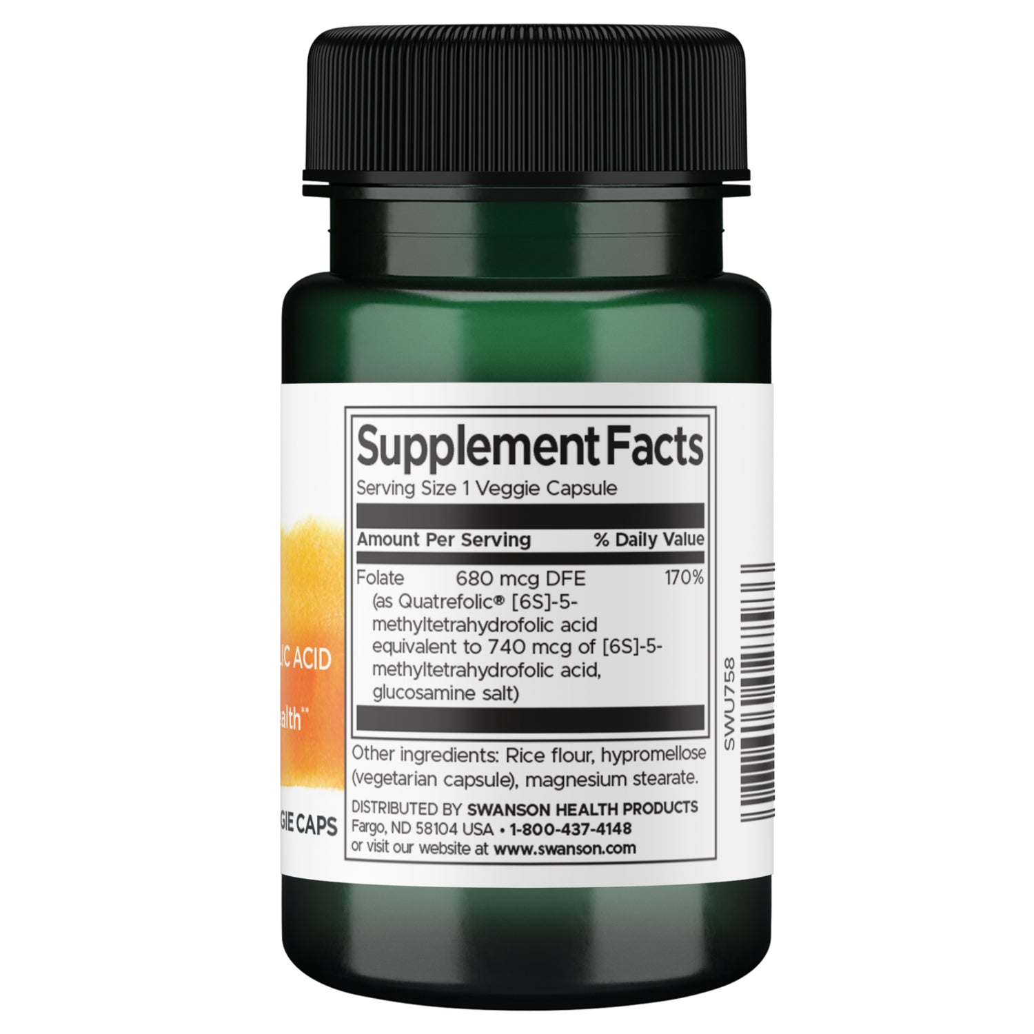 Folate 5-Methyltetrahydrofolic Acid - Bioactive Form