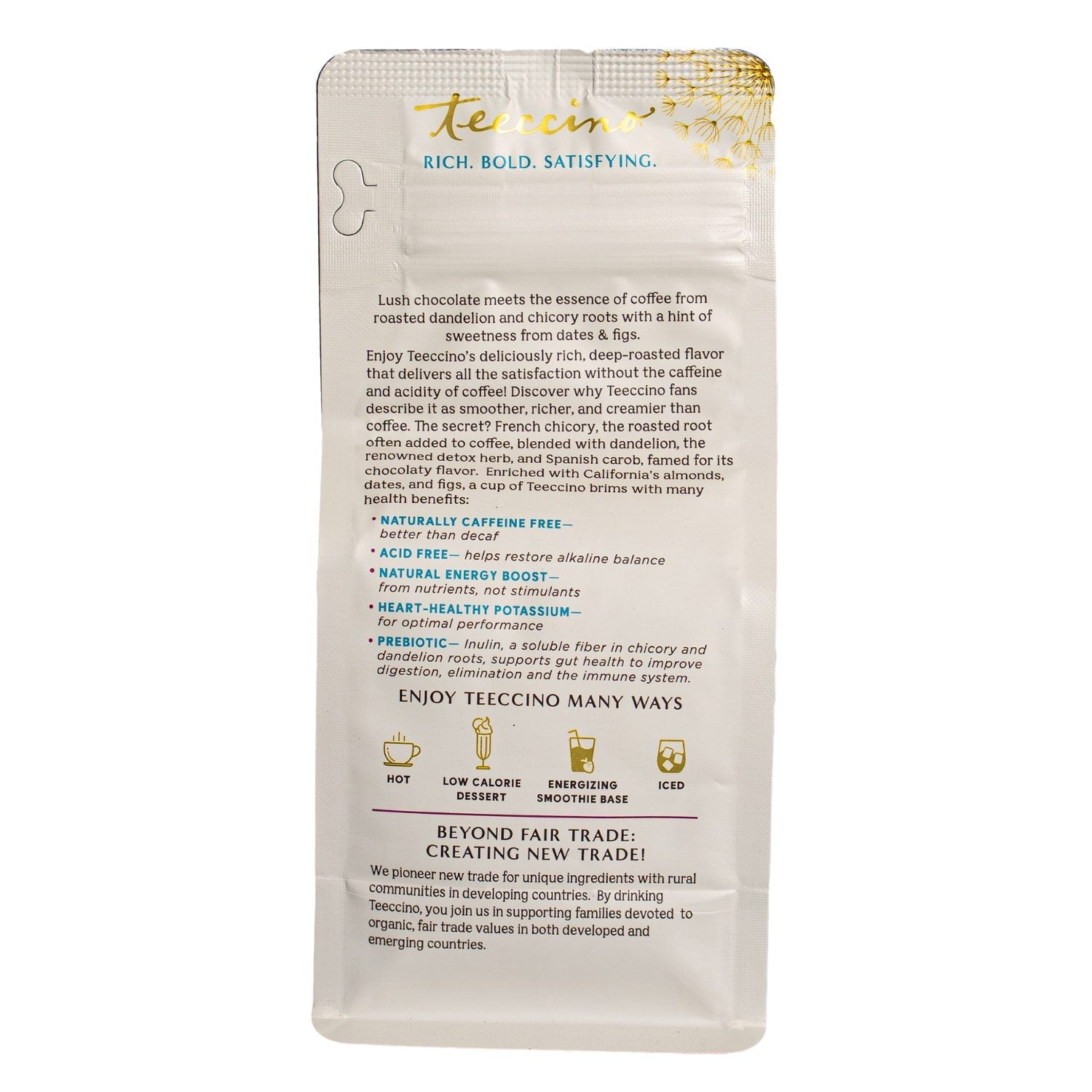 Dandelion Mocha Herbal Coffee