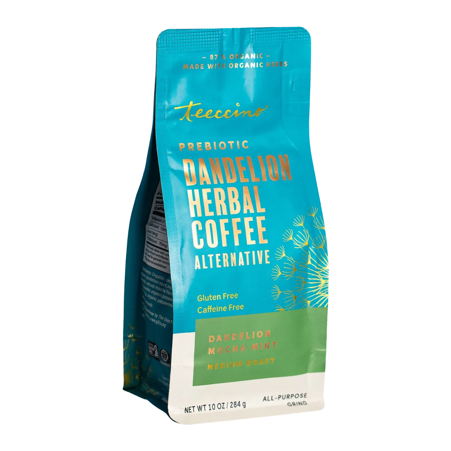 Dandelion Mocha Mint Herbal Coffee