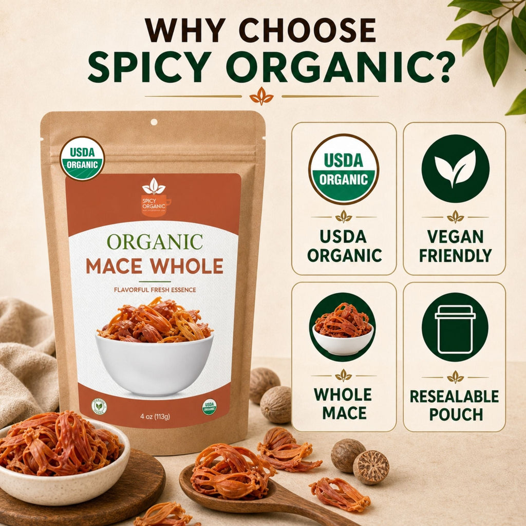 Organic Whole Mace Blades – For Béchamel & Biryani