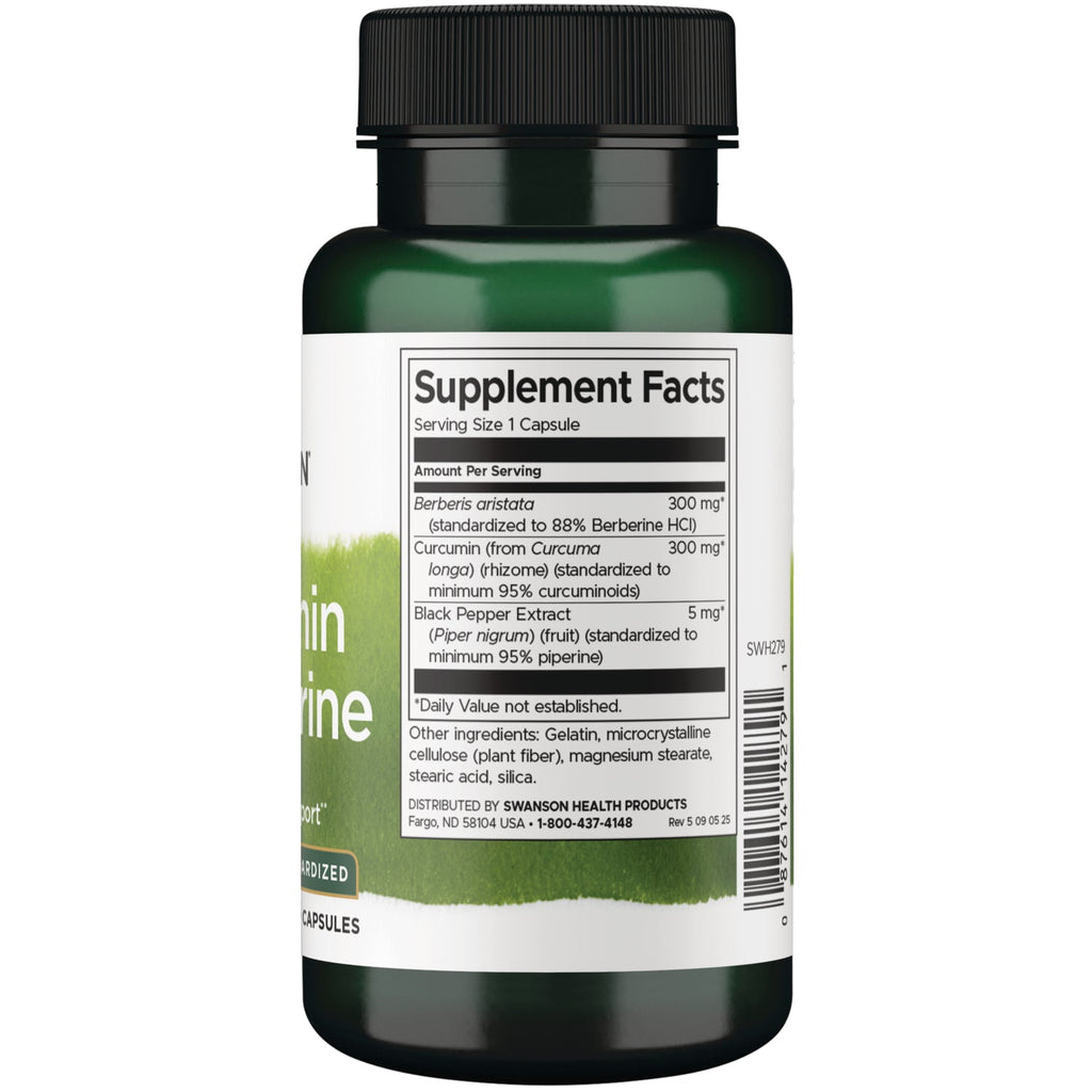 Curcumin & Berberine with Black Pepper